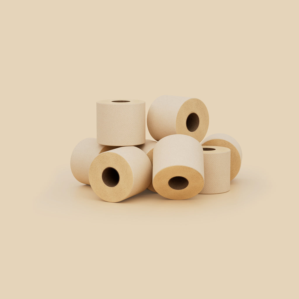 Nicepaper Unbleached Bamboo Toilet Paper