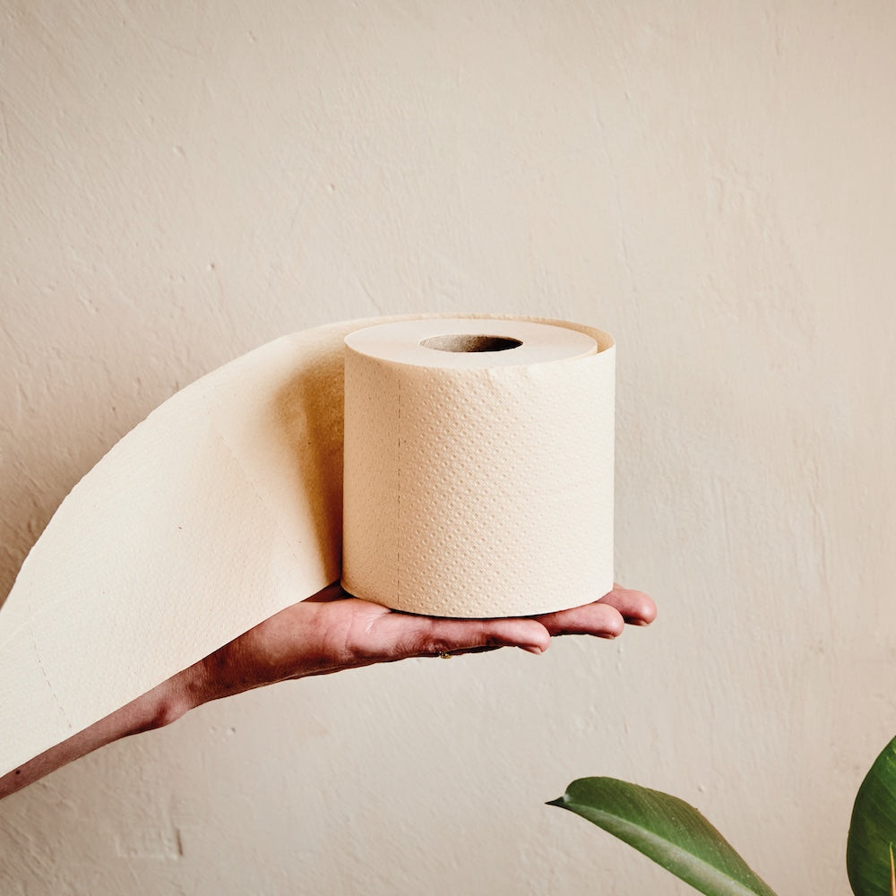 Nicepaper Unbleached Bamboo Toilet Paper