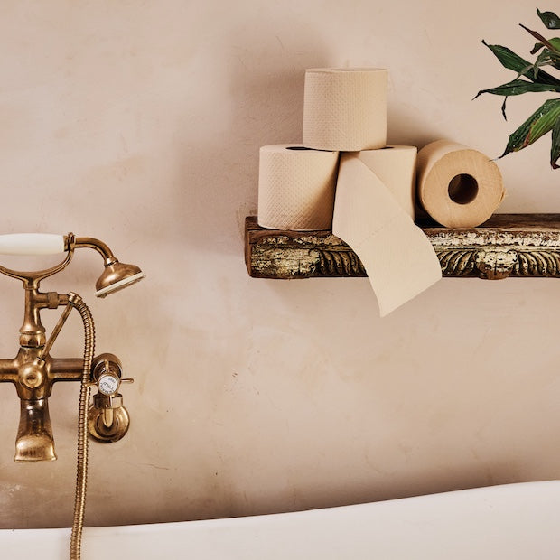 Nicepaper Unbleached Bamboo Toilet Paper