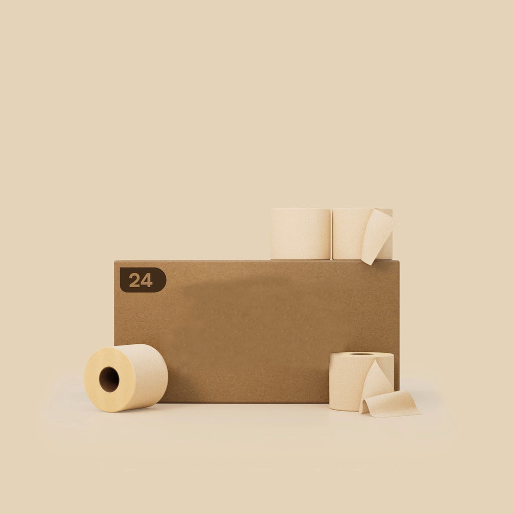 Nicepaper Unbleached Recycled Toilet Paper