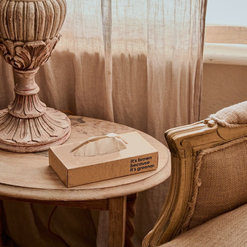 Nicepaper Unbleached Bamboo Tissues