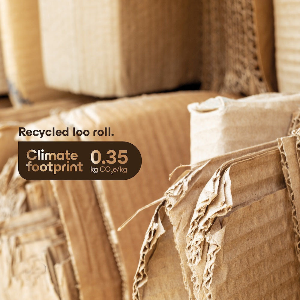 Nicepaper Unbleached Recycled Toilet Paper