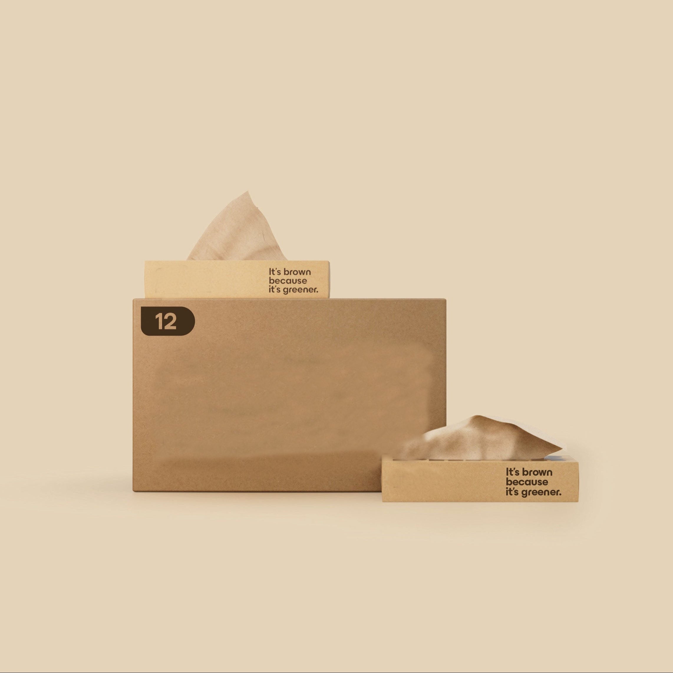 Nicepaper Unbleached Recycled Tissues