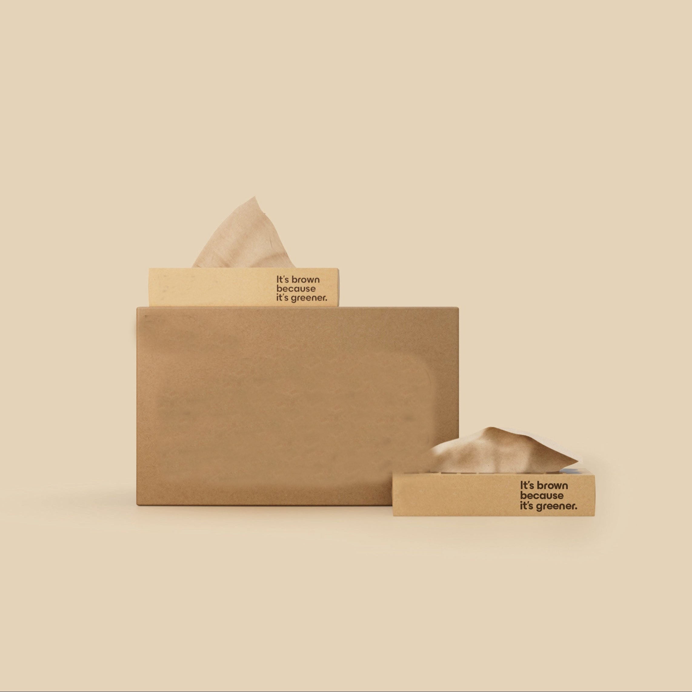Nicepaper Unbleached Bamboo Tissues