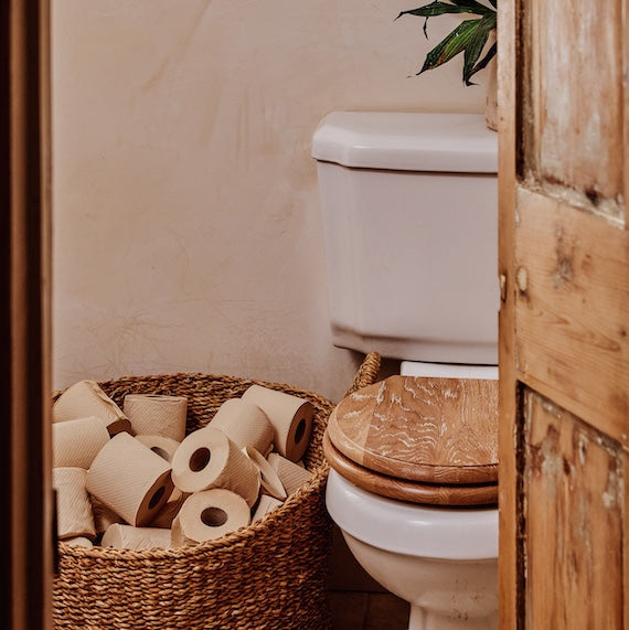 Nicepaper Unbleached Bamboo Toilet Paper