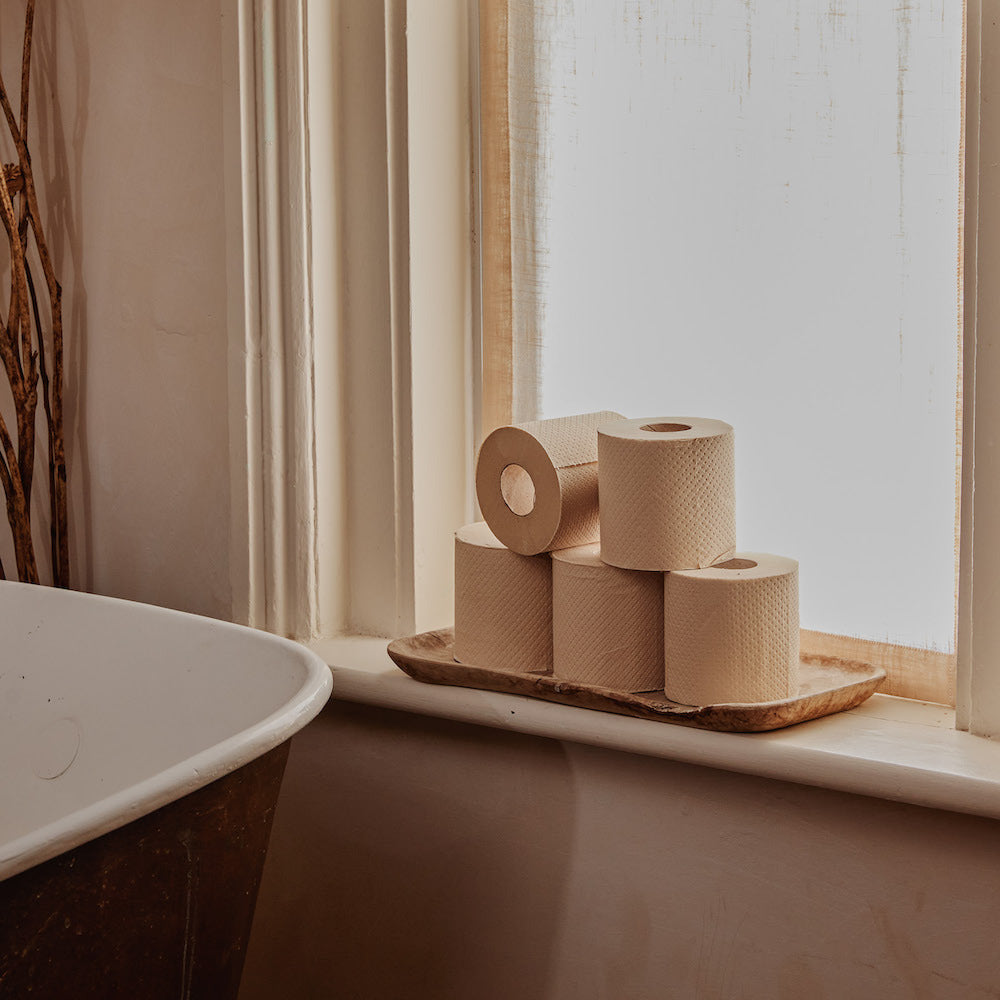 Nicepaper Unbleached Recycled Toilet Paper