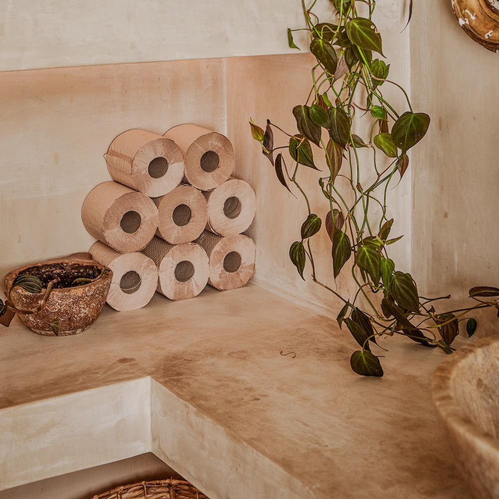 Nicepaper Unbleached Recycled Toilet Paper